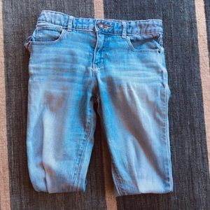 Girls Light Blue Skinny Jeans